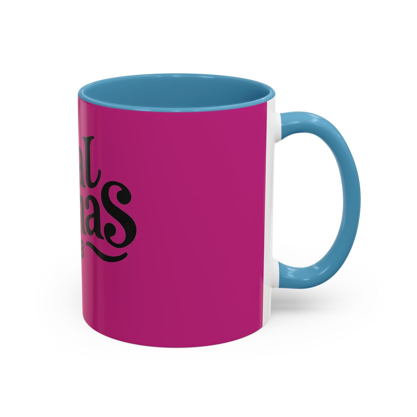 Feral Mamas Club Accent Coffee Mug - Stylish Pink Mug for Hip Moms