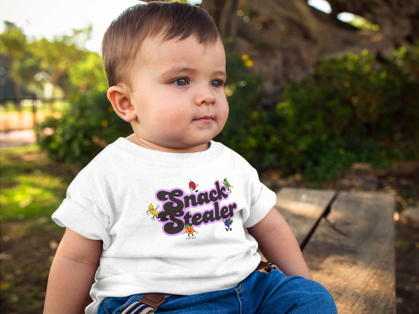 "Snack Stealer" Toddler Tee